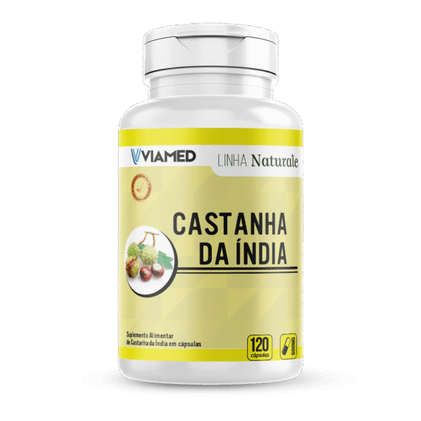 Castanha da Índia 120 cápsulas 500 mg