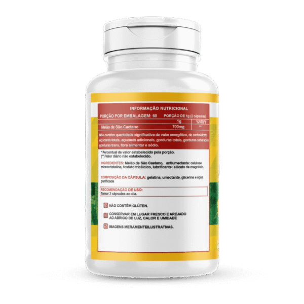 Melão de São Caetano 500mg 120 Cápsulas