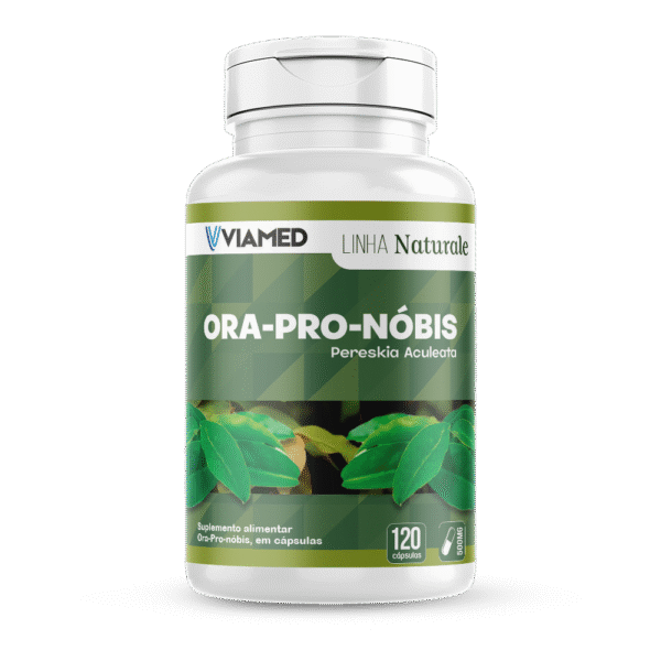 Ora-Pro-Nóbis com 120 cápsulas 500mg