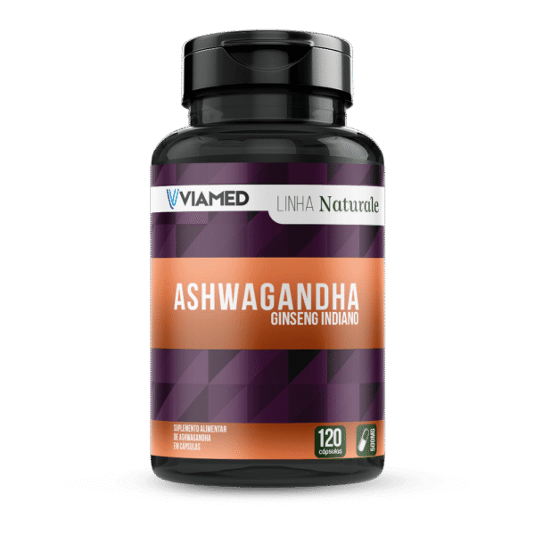 Ashwagandha 120 Cáps 500mg Ginseng Indiano