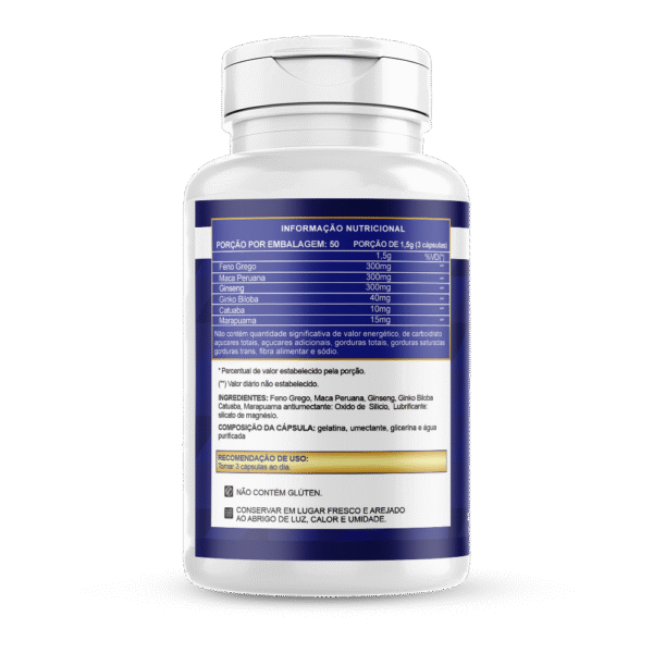 Feno Premium 6.0 em cápsulas 500mg