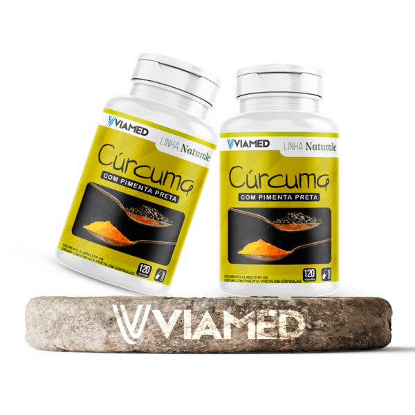 Cúrcuma + Pimenta Preta 120 Cápsulas