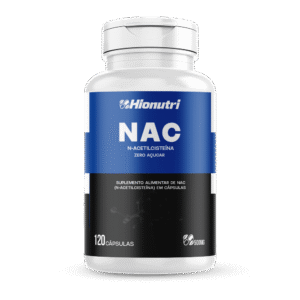 Nac 120 Cápsulas 500mg Hionutri