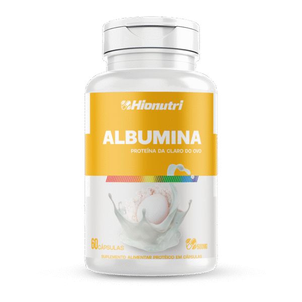 Albumina 60 cápsulas 500mg