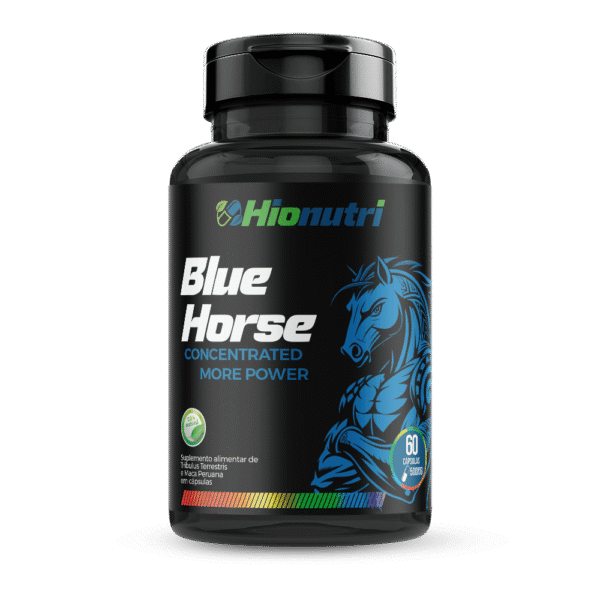 Blue Horse 60 Cpas 500Mg Hionutri