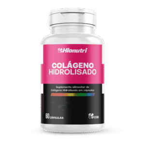 Colágeno Hidrolisado 60 cápsulas 500mg Hionutri