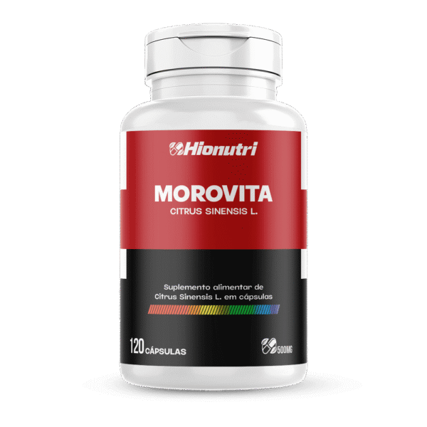 Laranja Moro Morovita 120 Cápsulas 500mg