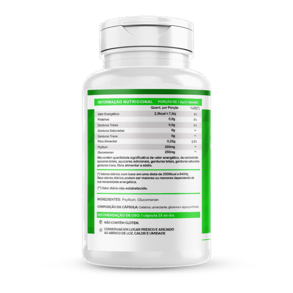 Glucomanan mais Psylium