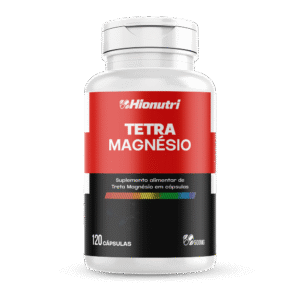 Tetra Magnésio 120 cápsulas 500mg Hionutri