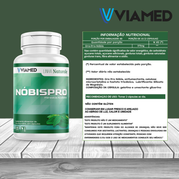 NóbisPro 120 cápsulas 500mg - Imagem 3